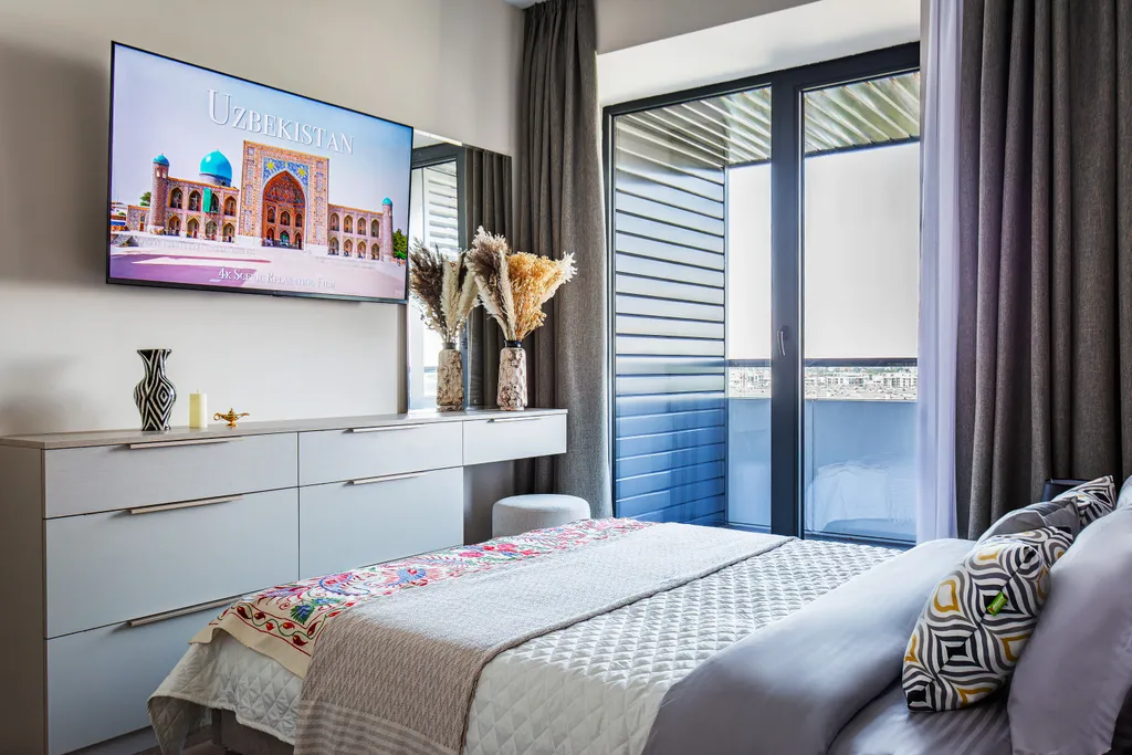 Люксовая квартира в центре Ташкента с видом на Ташкент Сити