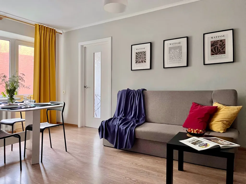 Квартира Квартира Просторная двушка у Нижнего пруда в историческом центре города — Калининград