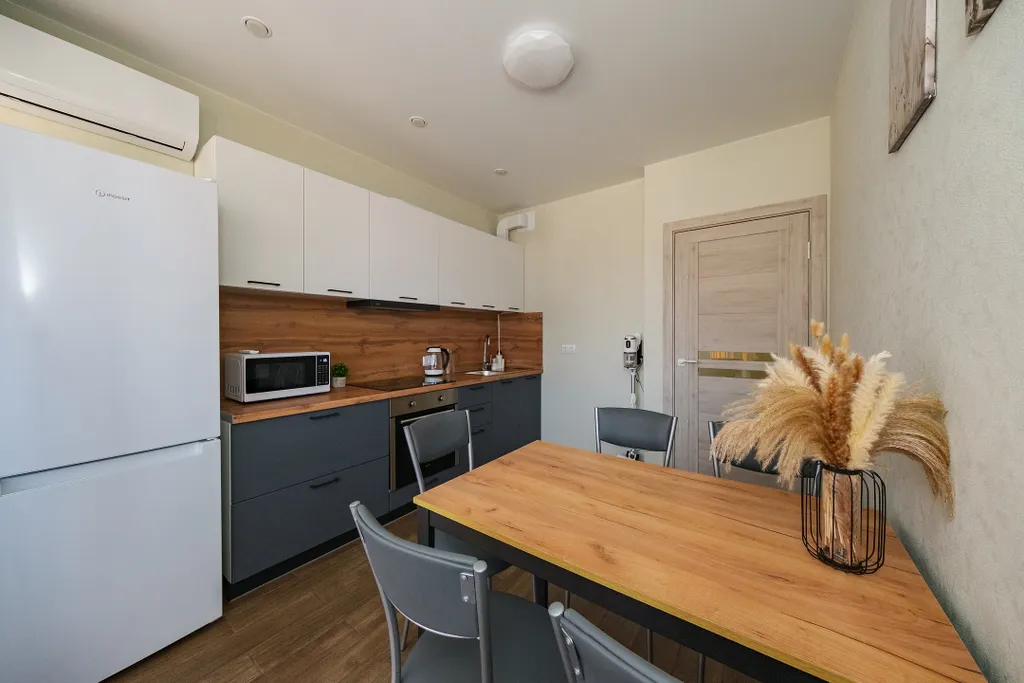 Просторная квартира на берегу моря