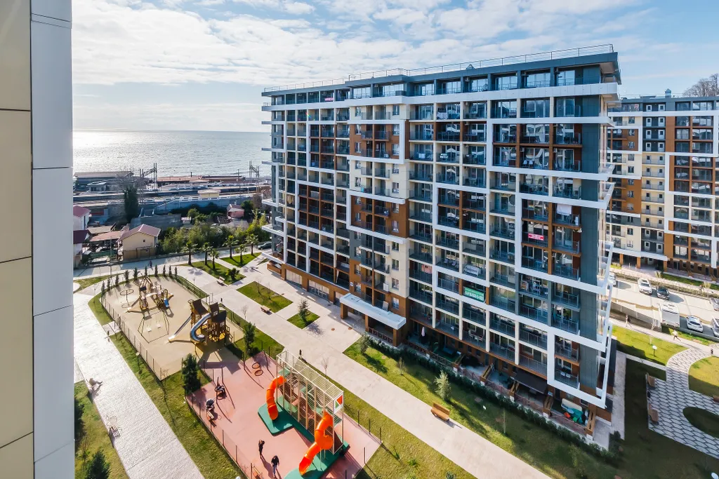 Евродвушка, балкон, вид на море