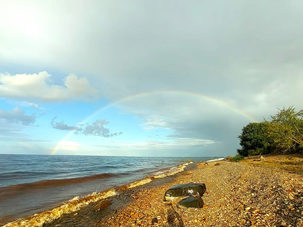 База отдыха с панорамными видами на озеро Ильмень