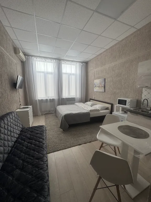 Квартира Квартира Уютная студия в центре города — Элиста