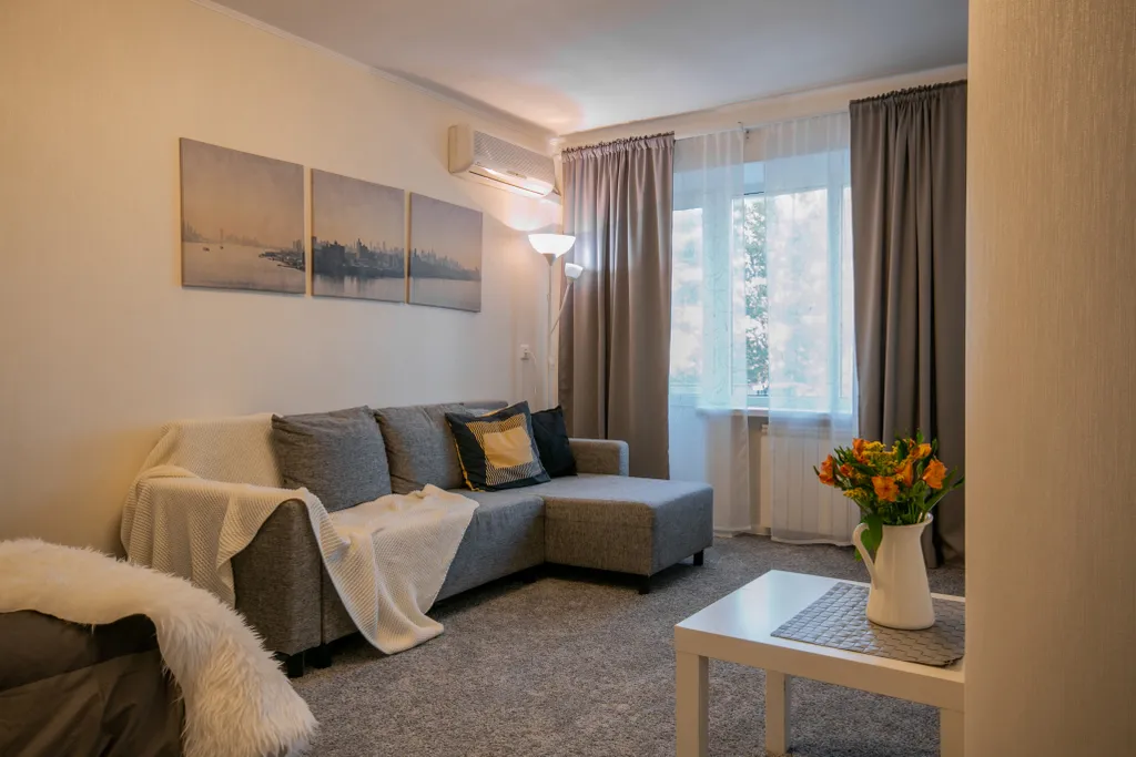 Квартира в центре с видом на Волгу