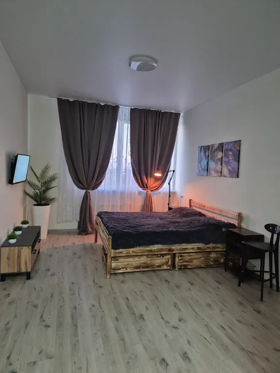 Квартира Евродвушка с панорамным видом на город — аренда посуточно в Саки