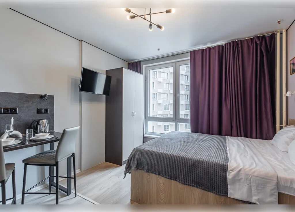 Квартира Квартира Студия в 2х минутах от МЦК Стрешнево — Москва