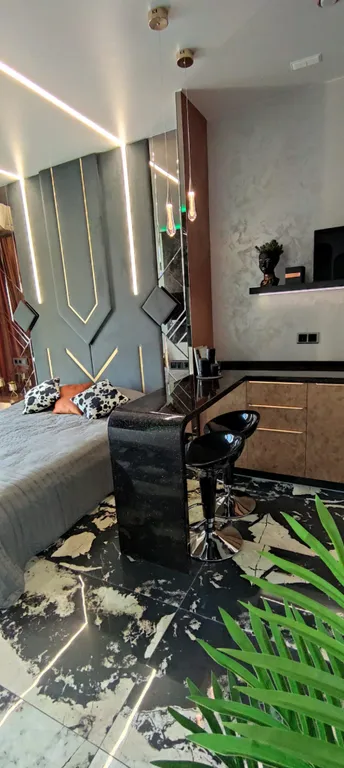 Современные апартаменты с уникальной крышей и потрясающими видами