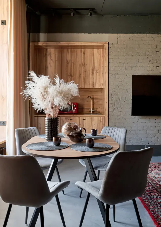 Роскошные апартаменты в стиле лофт в Академгородке