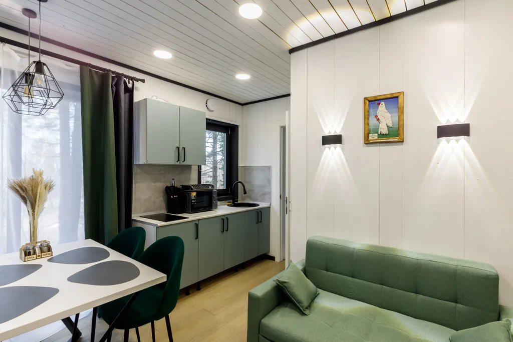 Уютный двухмодульный дом Култук с видом на Байкал