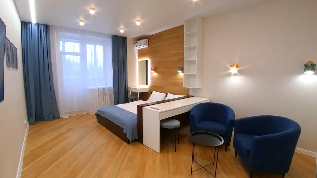 Стильная просторная квартира с лоджией — аренда посуточно в Иваново