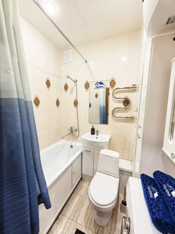 Квартира Purple apartment-студия в новом доме для 4х, рядом тц, высокий этаж — Новосибирск