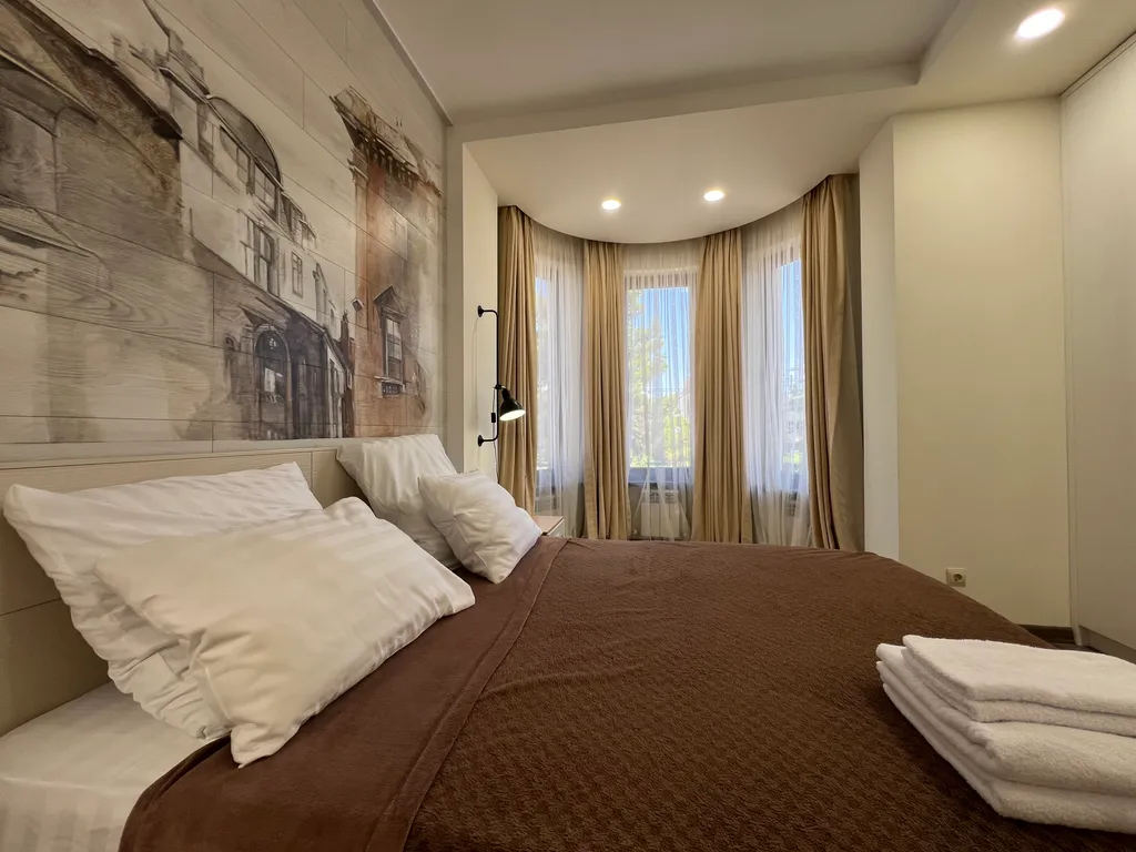 2-к квартира возле моря, в самом центре