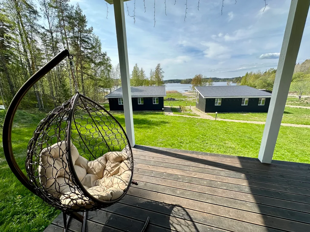 Дом # 3 в карелии с видом на Ладогу