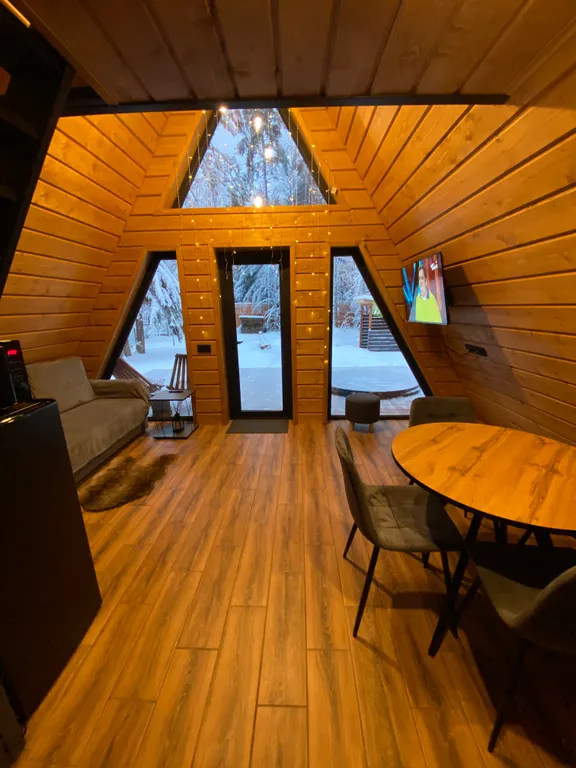 Уютный дом A-frame