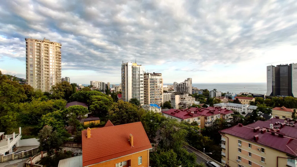 Красивая квартира с видом на море