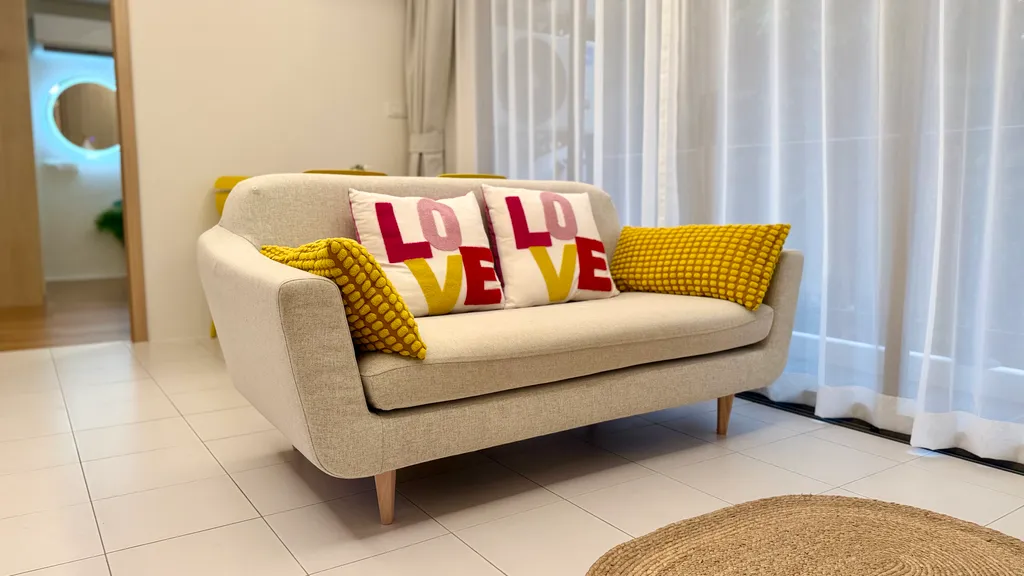 Новая квартира с двумя спальнями и бассейном у моря, пляж Камала