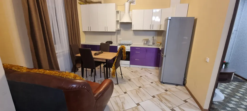 Двухкомнатная квартира с видом на реку Волгу