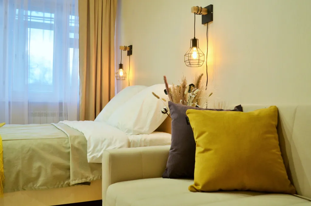 Светлая однокомнатная квартира в центре города — аренда посуточно в Пермь