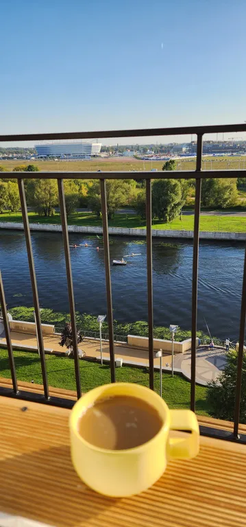 Квартира 1-комнатная квартира в центре города с видом на набережную Лаймовый бриз — Калининград