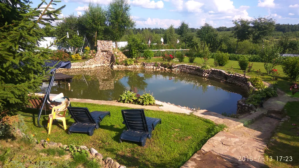 Коттедж Коттедж со своими водоемами и рыбалкой — Шаховская