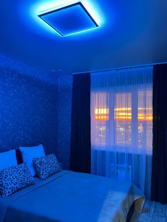 Просторная однокомнатная квартира с кухней гостиной