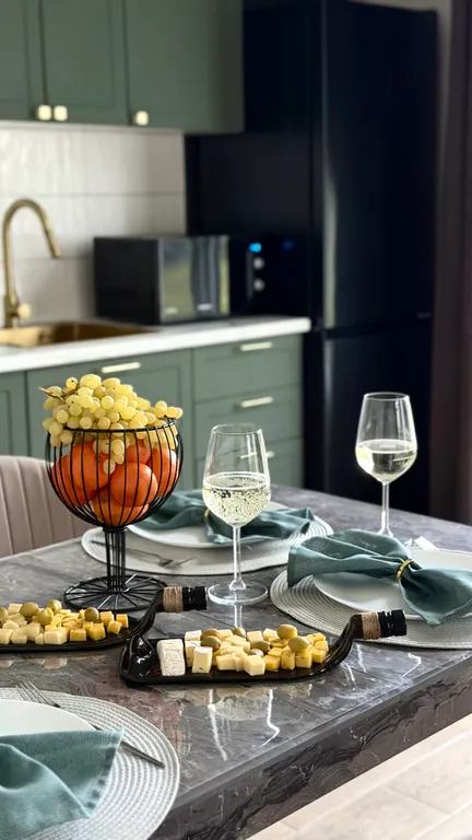 Уютный дом с панорамными окнами рядом с озером