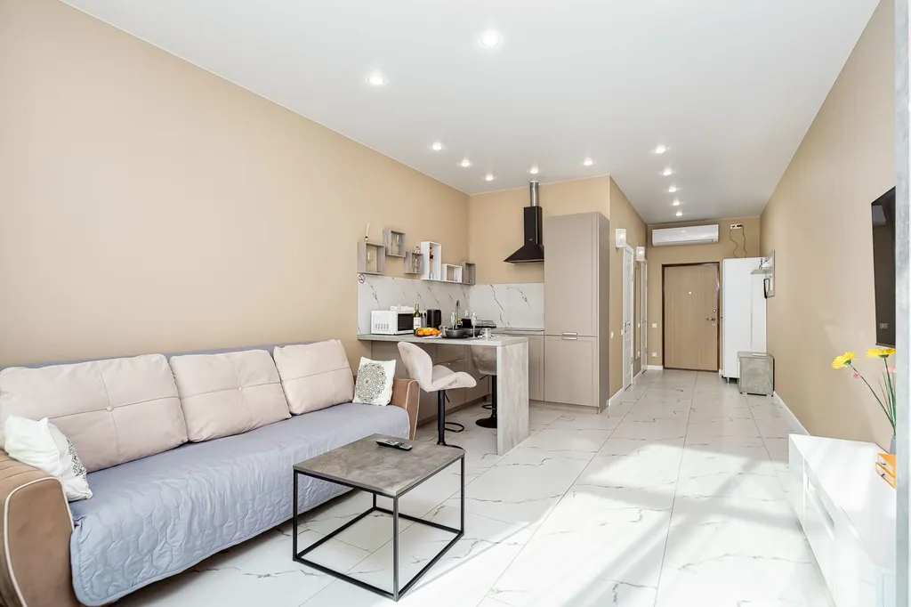 Квартира Квартира Светлая студия — Новоивановское