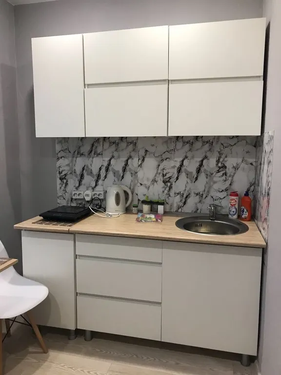 Квартира Голубая квартира с дизайнерским решением — Красноярск