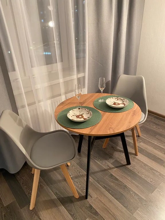 Уютная студия на набережной в центре Академического района