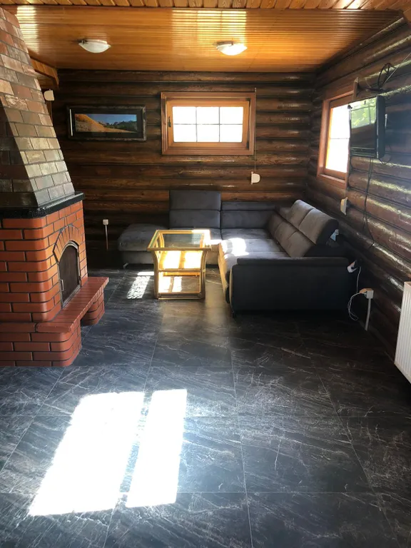 Дом для отдыха с баней и бассейном WoodRay