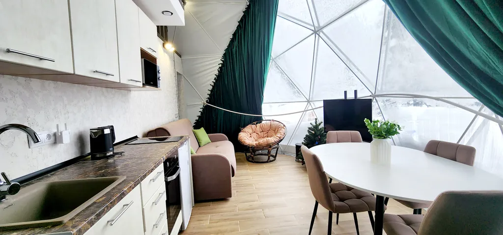 Уютный купольный дом 2