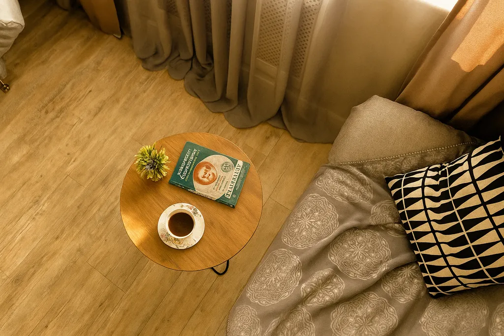 Апартаменты в центре с видом на Волгу