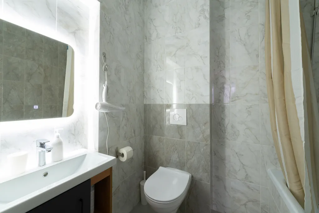 Семейный дом с тремя спальнями, мангалом и баней