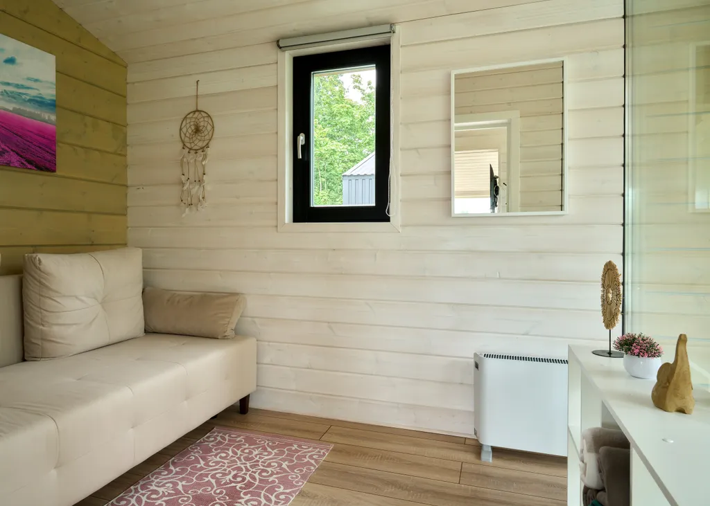 Дом Хвоя с баней с видом на ручей