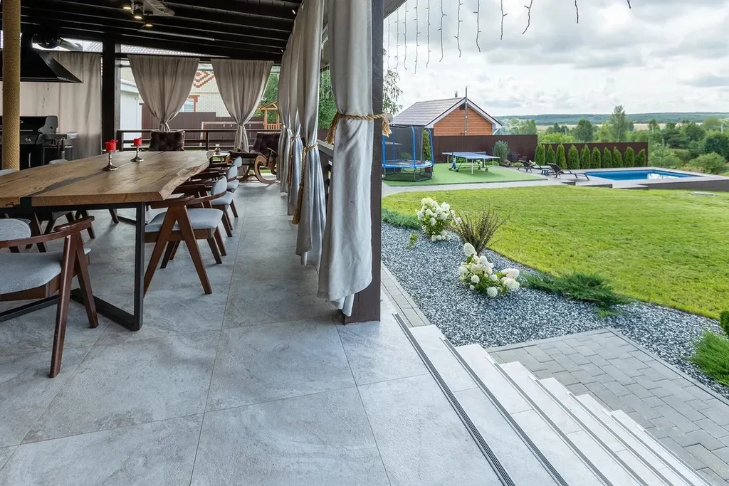 Коттедж с бассейном, баней и чаном