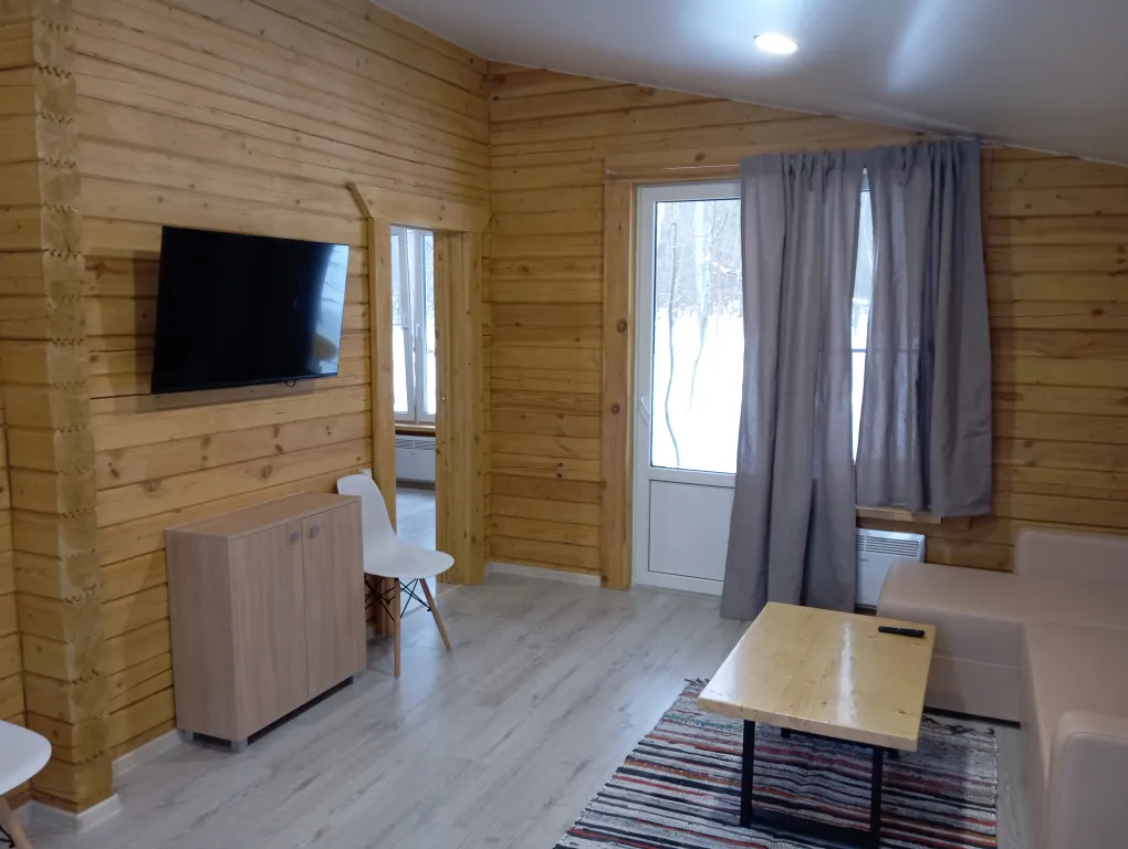 Дом в Подмосковье в лесу, со всеми удобствами