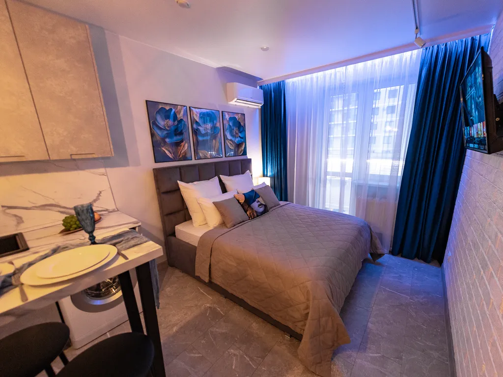 Квартира Квартира Уютная студия в Краснодаре - Идеальное место для отдыха и романтики! — Краснодар