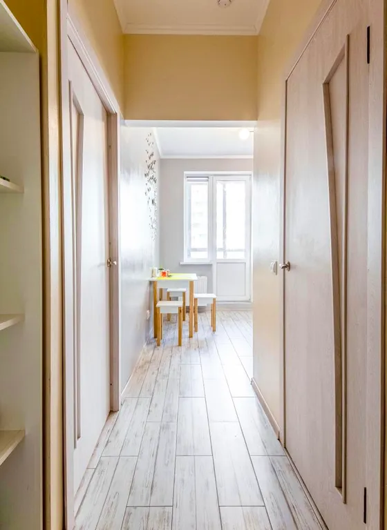 Уютная светлая квартира недалеко от метро Дыбенко