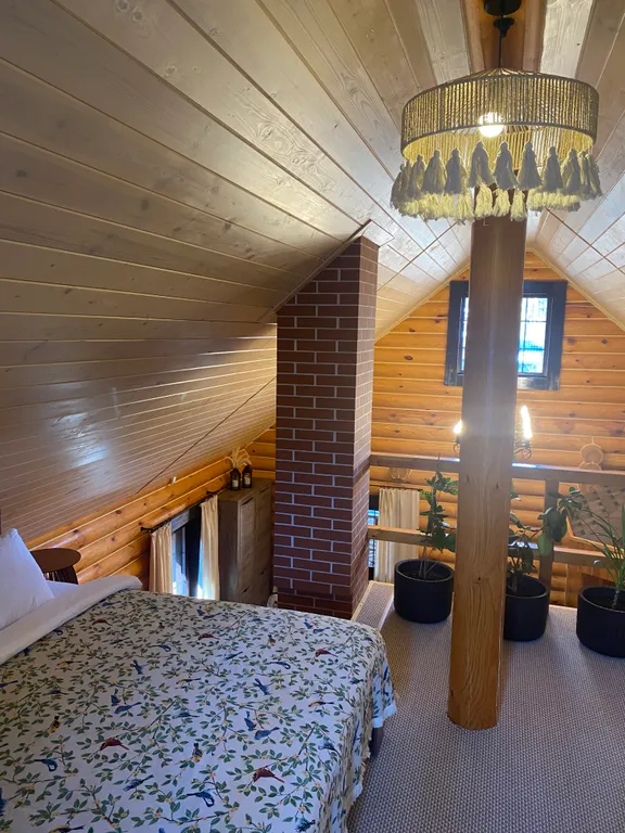 Атмосферный дом с русской печью и баней