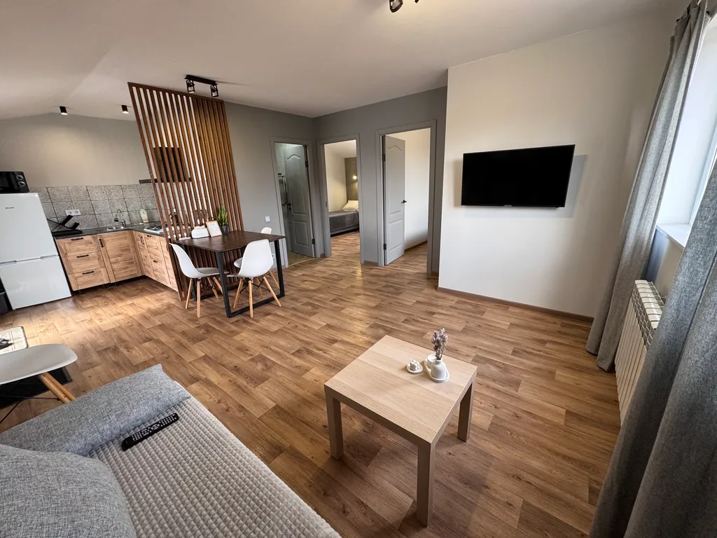 Двухкомнатные апартаменты на 4 человек в 200 метрах от моря