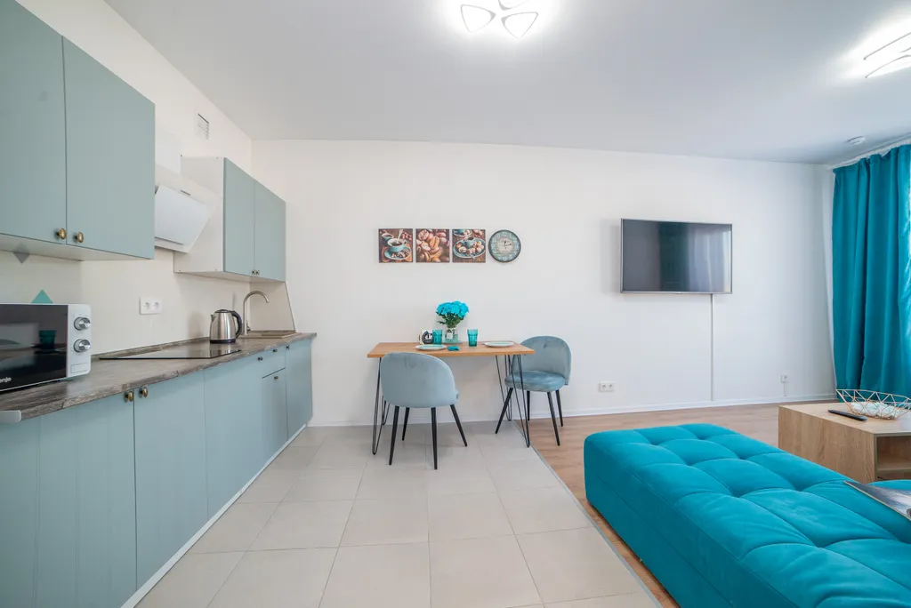 Квартира Квартира Лазурно-бирюзовая карамель — Екатеринбург