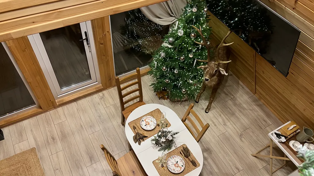 Дом с баней и чаном