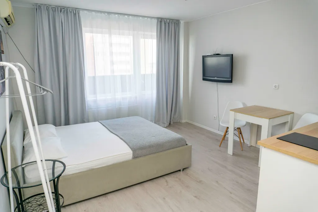 Уютная студия у леса с панорамным видом