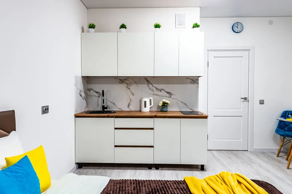 Уютная студия в Жк Бизнес класса на берегу Невы