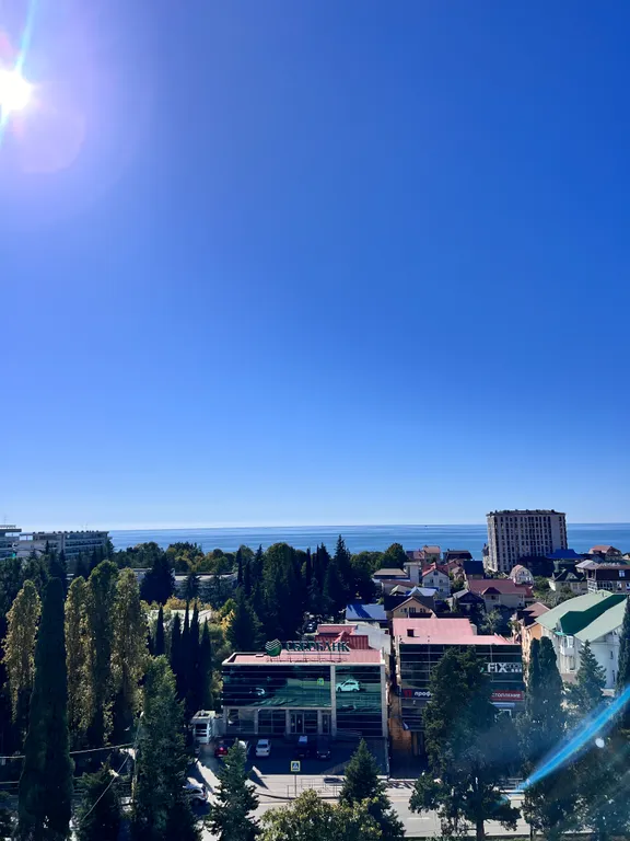 Студия с видом на море