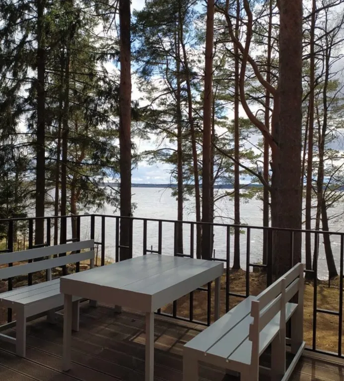 Коттедж Дом на первой линии озера Волго — Турбаза Чайка