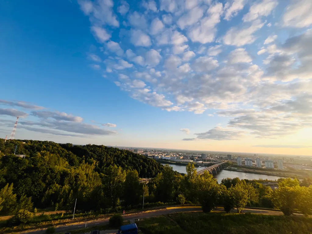 Квартира Просторная квартира в центре города с видом на речку — Нижний Новгород