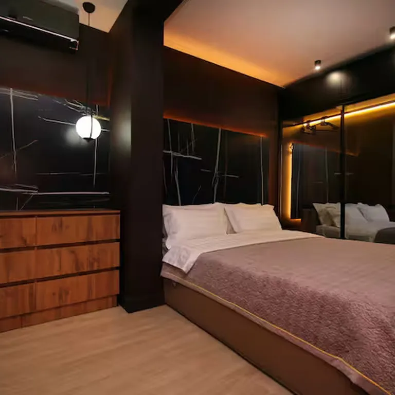 Стильная квартира у Арбата с панорамным видом на горы