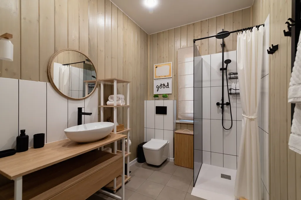 Skandi Белка загородный дом у пруда в подмосковье