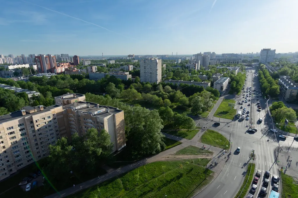 Квартира Уютные современные апартаменты с видом на город — Санкт-Петербург