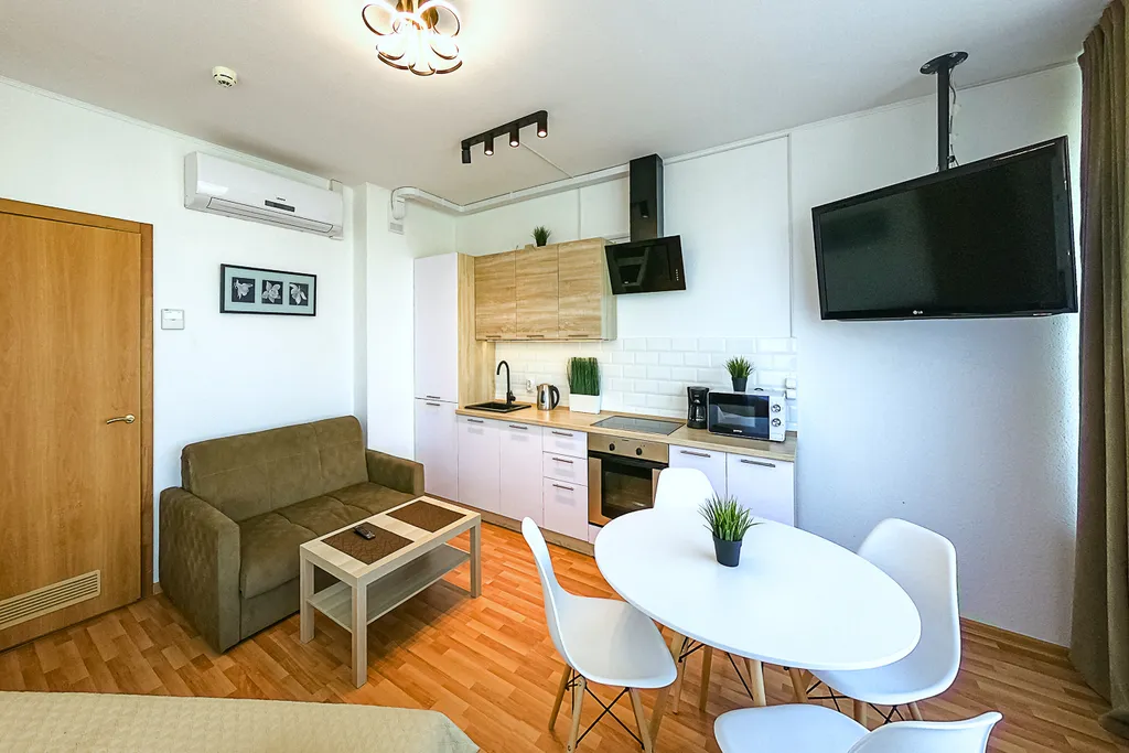 Апартамент с видом на город